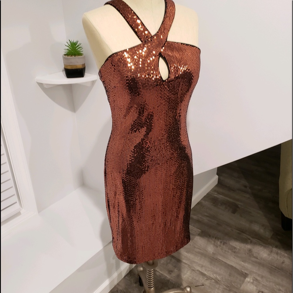 Sequined Party Dress